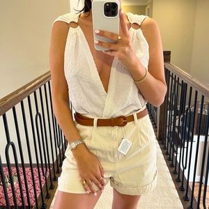 ZARA WHITE BODYSUIT